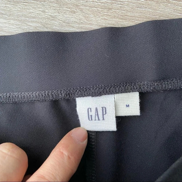 GAP Sculpt  Faux Suede Sleek Zipper Ankle Leggings - Picture 9 of 16